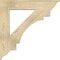 Ekena Millwork Merced Traditional Rough Sawn Bracket, Douglas Fir, 6"W x 38"D x 38"H BKT06X38X38MRC01RDF - alternate 4